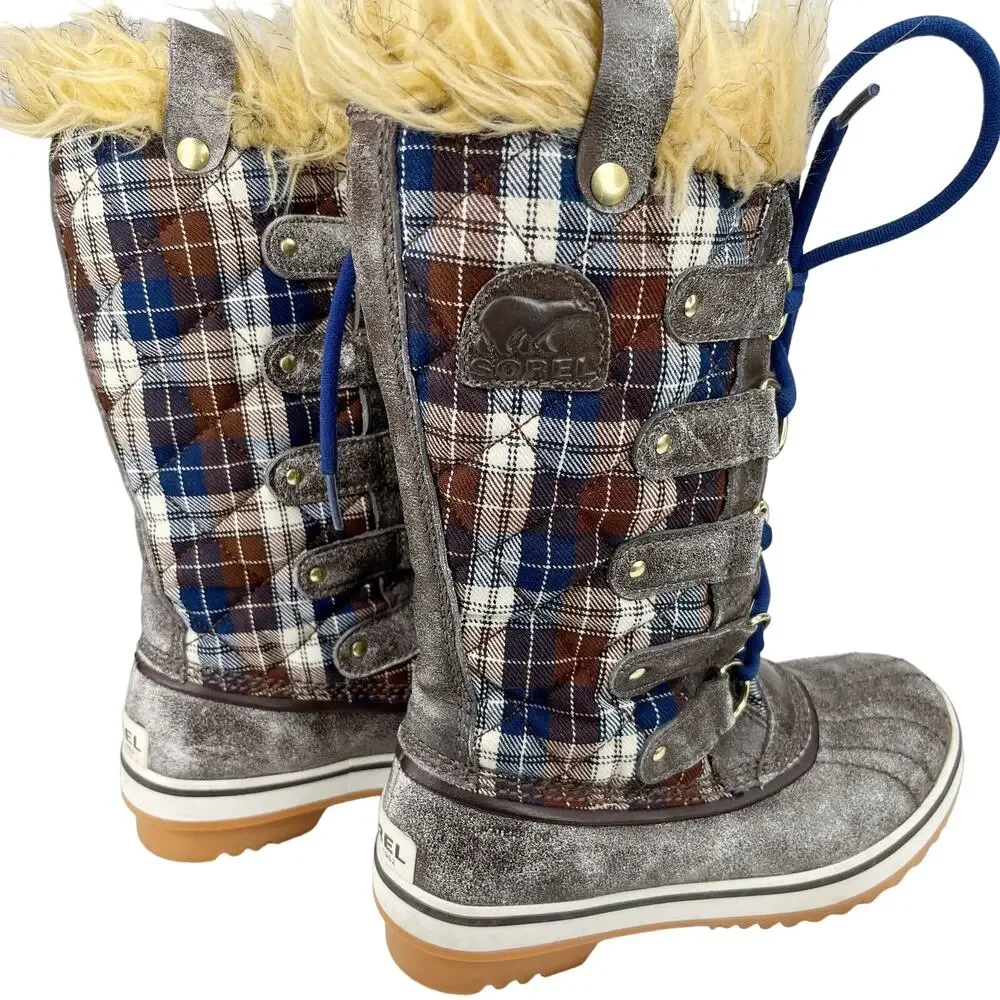 Sorel Tofino Plaid 5 Waterproof Insulated Winter Boots NL 1796-204